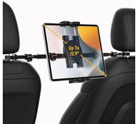 Oilcan Soporte Tablet Coche Central, Soporte Tablet Reposacabezas Coche Niños [Telescópico & Giratorio] Porta Automóvil Asiento para Switch, Lenovo, Galaxy, iPad Pro Air Mini, Móvils, 4-12,9"