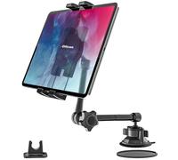 Oilcan Soporte Tablet Coche Salpicadero Parabrisas, Soporte Tablet Ventosa Camión [Multiángulo & Brazo de Metal] para iPad Pro Air Mini, Galaxy Tab, Lenovo, iPhone, Móvils, 4-12.9"