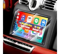 OiLiehu 2G+64G Android 13 2 DIN Carplay Android Auto Radio para Mercedes Benz Smart Fortwo 451 2005-2010 Pantalla Radio Coche 9 Pulgadas con WiFi GPS Bluetooth FM/RDS SWC EQ Camara Marcha Atras