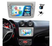 OiLiehu 2G+64G Android 13 CarPlay Android Auto Autoradio para Alfa Romeo Mito 2008-2016 Pantalla de 7" con Bluetooth GPS Navi FM RDS Mirror Link WiFi SWC EQ Cámara Trasera Coche