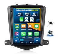 OiLiehu 4+64GB Android 13 2 DIN Carplay Android Auto para Chevrolet Cruze J300 2009-2014 Pantalla 9,7 Pulgadas con Mirror Link Bluetooth FM/RDS GPS WiFi SWC EQ Camara Marcha Atras