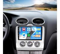 OiLiehu 6G+128G 8 Core Android 15 Radio de coche para Ford Focus MK2 Exi MT 2004-2011 Carplay Android Auto Pantalla Radio coche 9 pulgadas Bluetooth GPS FM RDS WiFi SWC DSP/EQ Cámara de visión trasera