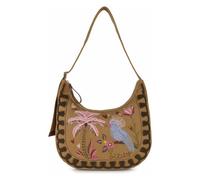 Oilily Embroidery Bolsa de hombro 34 cm marrón