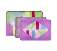 Oilily Juego de 3 maletas de viaje multicolor