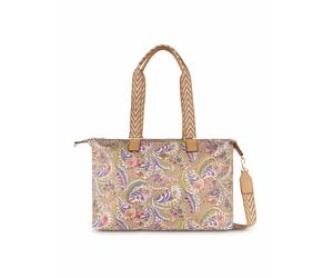 Oilily Lakshmi Paisley Bolsa de compras 40 cm beige