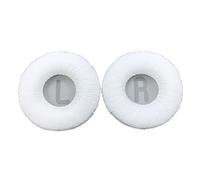 Oilmal Cojín de Repuesto para Auriculares JBL Tune600 T500BT T450 - Almohadillas Cómodas Izquierda y Derecha - Cubierta de Espuma Viscoelástica Blanca