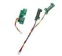 Oilmal Pieza de reparación de ratón, módulo de botón de mouse, cable de placa de botón microinterruptor para mouse de juegos G304 G305 Hotswapble para G304 G305
