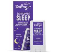 Oilogic Slumber & Sleep - Aceite esencial de vapor para bebés y niños pequeños, aceites esenciales suaves que calman y calman los sentidos, probado por pediatras, seguro para bebés, aplicación sin
