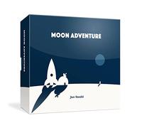 Oink Games Moon Adventure - Juego cooperativo de estrategia japonés, perfecto para rellenar calcetines y regalos de elefante blanco, a partir de 10 años, sobrevive a los peligros de la luna