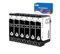 OINKWERE Compatible para 603XL Negro Cartuchos Compatible con Epson 603 603XL para Expression Home XP-2100 XP-2105 XP-3100 XP-3105 XP-4100 XP-4105, Workforce WF-2810 WF-2830 WF-2835 (6 Paquetes)