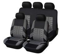 OINTJWWO Fundas Asientos Coche para Seat Arona 2017 2018 2019 2020, Completo Juegos Cubreasientos Delanteros Y Traseros Impermeable Transpirable Protector Interior Accesorios,C/Grey