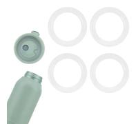 OIOLIOE Paquete de 4 juntas de repuesto de silicona compatibles con el calentador de botellas portátil Momcozy de 17 onzas, anillos de sellado a prueba de fugas para calentador de leche de viaje