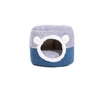 Oiqippnbv 1 cama cálida para gatos dulces para mascotas, acogedora almohada para gatos, casa de campaña, camas para mascotas para interiores y lavables