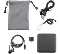 Oiqippnbv 160H 800mAh Larga Resistencia Control de voz inteligente Reducción de ruido Grabación segmentada Entrenamiento Grabación Pen Fácil de Usar 64GB