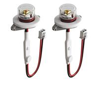 Oiqippnbv 2 unidades DC12-24V UVC 270-280NM purificador de agua ultravioleta desinfección dispensador de agua para mascotas, módulo de desinfección LED