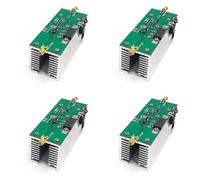 Oiqippnbv 4 amplificadores de potencia de radiofrecuencia de 13 W de 433 MHz (335-480 MHz) con disipador de