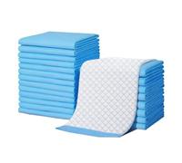 Oiqippnbv 40 pañales superabsorbentes para mascotas, almohadillas desechables para entrenamiento de perros, pañales saludables para gatos, pañales de secado rápido, L fácil de instalar