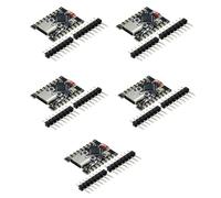 Oiqippnbv 5 placas de desarrollo ESP32-C3 ESP32 Mini WiFi Bluetooth, fácil expansión y flexibilidad de fuente de alimentación