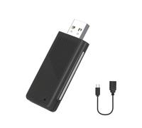 Oiqippnbv Adaptador Carplay Box inalámbrico con cable a inalámbrico Carplay Dongle AI Box asistente de voz Carplay adaptador Bluetooth WiFi Plug & Play