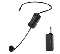 Oiqippnbv Auriculares con micrófono universal con reducción de ruido para guía turística en vivo, enseñanza