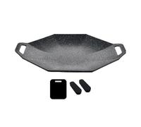 Oiqippnbv Bandeja para Barbacoa Coreana Portátil, Bandeja para Hornear Antiadherente Octagonal de Piedra Medicinal, Bandeja para Barbacoa Multifuncional Coreana
