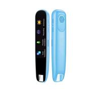 Oiqippnbv Bolígrafo de lectura de negocios, traductor WiFi, bolígrafo de lectura de 112 idiomas sin conexión, bolígrafo de diccionario para viajes, negocios, color azul