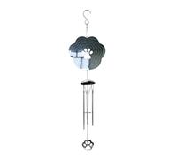 Oiqippnbv Campanillas de viento para decoración al aire libre, campanillas de viento con 4 tubos de aluminio grueso para mamá, abuela, mujeres, fácil de usar, 52 x 15 cm, E