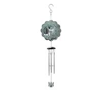 Oiqippnbv Campanillas de viento para decoración al aire libre, campanillas de viento con 4 tubos de aluminio grueso para mamá, abuela, mujeres, 52 x 15 cm B