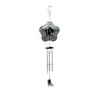 Oiqippnbv Campanillas de viento para decoración al aire libre, campanillas de viento con 4 tubos de aluminio grueso para mamá, abuela, mujeres, fácil de usar, D