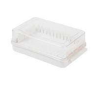 Oiqippnbv Contenedor para Almacenar Mantequilla con Tapa: Caja Rectangular para Conservar la Frescura del Queso y la Mantequilla, Ideal para Refrigeración
