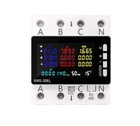 Oiqippnbv KWS-306L Medidor de potencia RS485 versión AC Energía Energía Voltímetro Protector de Voltaje Interruptor Monitor de Voltaje de Corriente