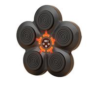 Oiqippnbv Máquina inteligente de entrenamiento de boxeo musical, entrenador de fitness, objetivo electrónico de pared, saco de arena para colgar en la pared, fácil de instalar