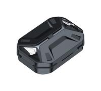Oiqippnbv Mecha Style JR06 - Auriculares inalámbricos Bluetooth, luz de respiración digital montada en la oreja, auriculares de alta calidad de sonido para deportes electrónicos A