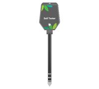 Oiqippnbv Medidor de suelo multifunción digital de 8 en uno, prueba de Ph/EC/luz/humedad/fertilidad/termómetro/higrómetro para jardinería