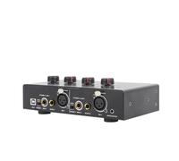 Oiqippnbv Micrófono dinámico de 48 V, amplificador de micrófono de condensador, audio de 48 V, carga de alimentación fantasma para tarjeta de sonido en , altavoz B