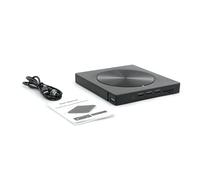 Oiqippnbv Quemador portátil externo USB 3.0/tipo C Dvd-Rw Disco óptico Dvd-Rom, quemador multifunción, fácil de usar, mano de obra fina