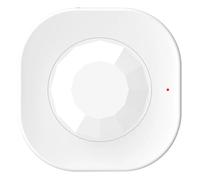 Oiqippnbv Sensor de movimiento WiFi PIR, detector infrarrojo pasivo inalámbrico, sensor de alarma antirrobo Tuya, control inteligente por aplicación, fácil de usar