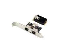 Oiqippnbv SUNWEIT ST7242 I350AM2 Mini PCIE Dual Port Gigabit Copper Industrial LAN Server Network Card Dual Gigabit Ethernet Adapter Kit