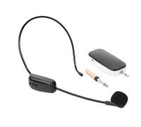 Oiqippnbv UHF 630-696 MHz - Auriculares inalámbricos con micrófono capacitivo con receptor para oradores, enseñanza, reuniones, canto