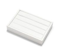 Oirlv Bandeja De Cuero PU Para Guardar Anillos Bandeja Organizadora De Anillos Bandeja Expositora De Anillos Bandeja Para Guardar Anillos Bandeja Para Guardar Y Exponer Anillos Pendientes