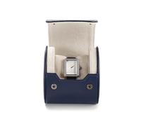 Oirlv Pelle PU Rollo Para Watch Roll,Relojero de Viaje,Caja Relojes,Watch Case Para Navidad, Aniversario(Azul Oscuro)