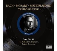Oistrach,David - Bach, Mozart & Mendelssohn : Concertos pour violon