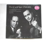 Oistrakh, David & Igor Mozart Handel Benda LP Heliodor 478132 EX/VG 1961 German pressing