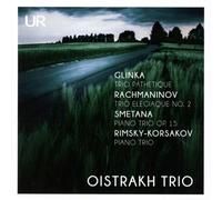 Trios pour piano de Glinka, Smetana, Rimski-Korsakov et Rachmaninov. Trio Oistrakh.