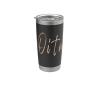 Oita Japan Diseño elegante vintage Vaso térmico de acero inoxidable de doble pared