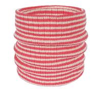 OIUHJN Cuello a rayas para invierno, bufanda cálida de punto, versátil, protección para el cuello delgado, compatible con el tubo del cuello de la motocicleta, Color: rosa., Talla única