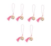 oiujhgCDS Llaveros, Colgante de Campana Yushouyun, Adornos japoneses, amuletos, Omamori, Colgante la Fortuna, for Colgar en Espalda, Bolsa