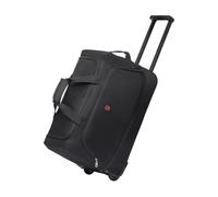 OIWAS Maleta de Viaje con Ruedas pequeña con Ruedas, Equipaje de Mano, 56 cm, Ligero, con 2 Ruedas, Negro Puro