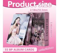 OIXYAZ BP Photocards,55 Pcs photocards BP,KPOP Tarjeta Fotográfica,BP Nuevo Álbum Cards para Fans,Grandes Regalos y Colecciones para Los Fanáticos,88 * 56CM(A)