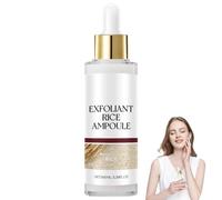 OIXYAZ OIXYA Ampolla de Arroz, Suero Exfoliante de Arroz Blanco, exfoliante facial,Peeling Facial Reis, Apertura de Poros, Exfoliación Suave, exfoliante,Eliminador de Puntos Negros (100 ml)